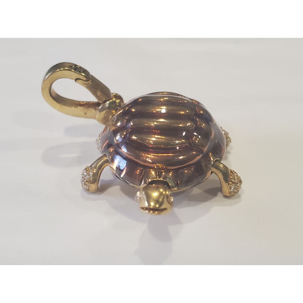 Juicy Couture Turtle/Tortoise Charm Vintage Y2K Jewelry